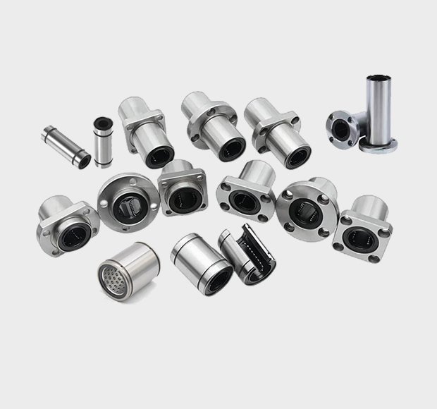 Chinese Manufacture International Standard High Quality LMK LMF LMH LM 6 8 16 20 25 UU LUU Ball Bearing Linear Motion Linear Bearing