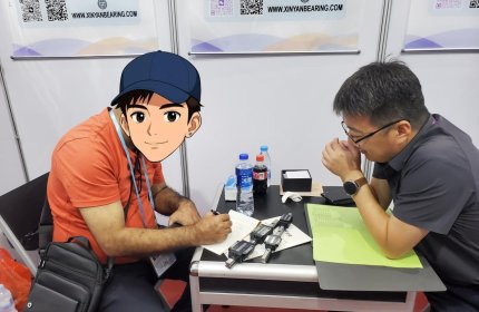 Qingdao Yixin Yan Bearings at the 138th Canton Fair